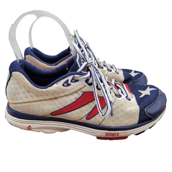 Newton Running Shoes Womens Size 7 Texas Edition Red White Blue U02816 - Picture 1 of 15